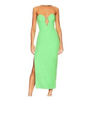 Bardot X Revolve Eleni Green Midi Dress